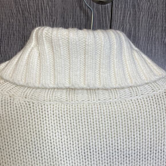 NWT EAVES Karina Sweater in Ivory Women's XS - Picture 10 of 12